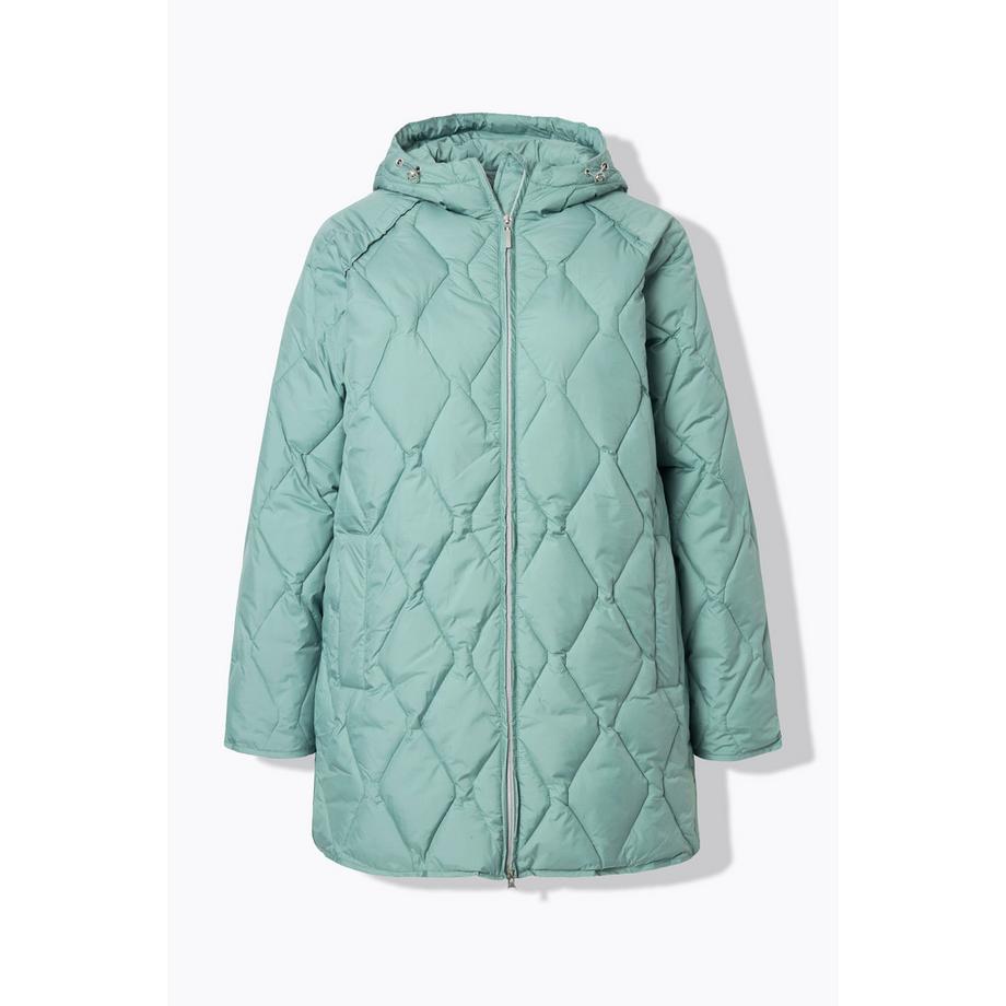 Ulla Popken HYPRAR Steppjacke wasserabweisend 2-Wege-Zipper  