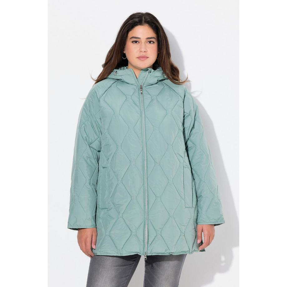 Ulla Popken HYPRAR Steppjacke wasserabweisend 2-Wege-Zipper  