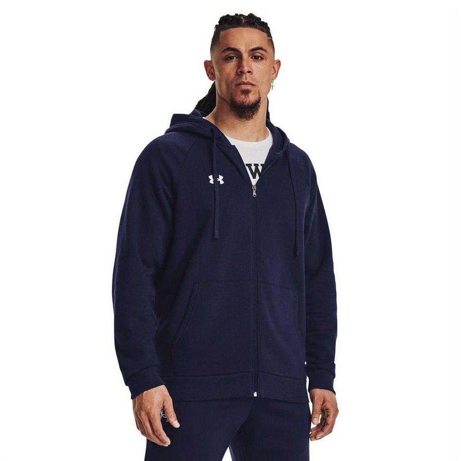 UNDER ARMOUR Veste À Capuche Rival en Polaire avec Fermeture Éclair  