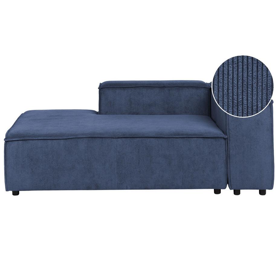 Rechtsseitige Chaiselongue aus Cord  ARDAL