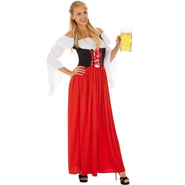 Image of Frauenkostüm Festdirndl Resi Modell 2 Rot
