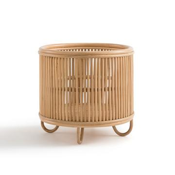 Cache-pot sur pied en rotin Ø32 cm