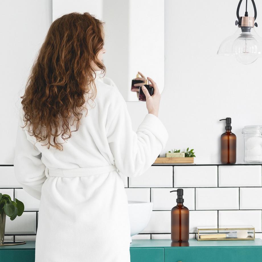 Northix  Lot de 2 contenants à savon en verre 