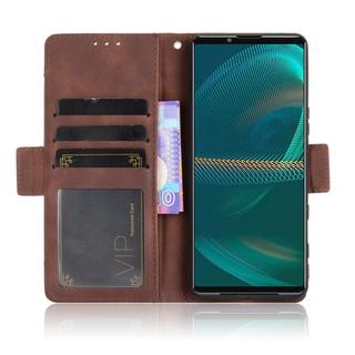 Cover-Discount  Xperia 5 III - Etui Mit Vielen Kartenfächer 