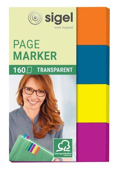 Sigel SIGEL Notes 20x50mm HN614 4 Farben ass. 160 Blatt  