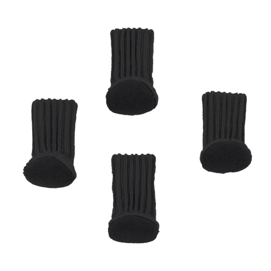 Northio  4x Chaussettes Meubles - Noir 