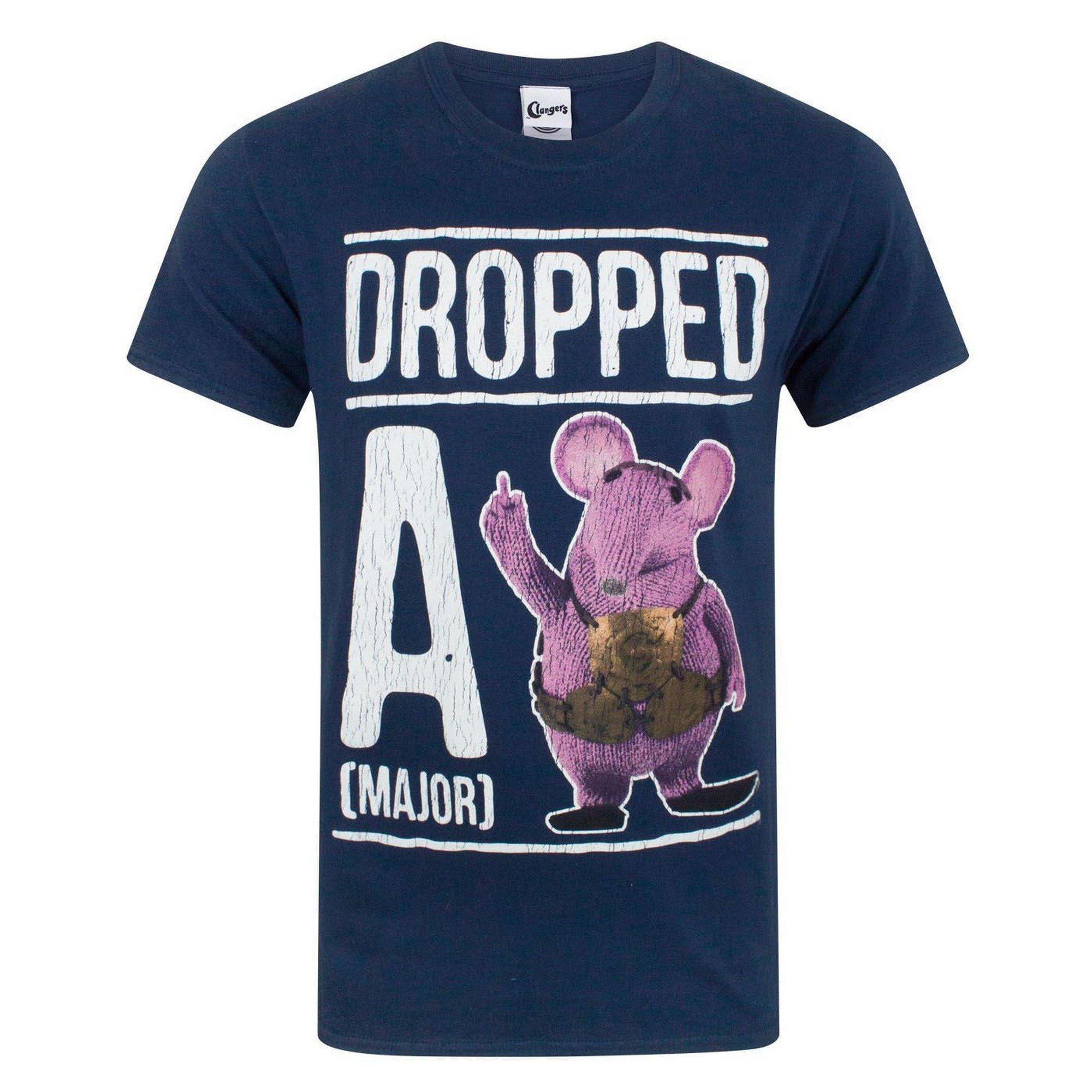 Image of Dropped A Major Clanger Tshirt Herren Marine XL