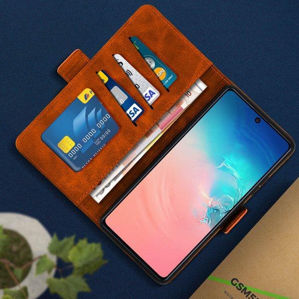 Avizar  Custodia Flip Galaxy S10 Lite camel 