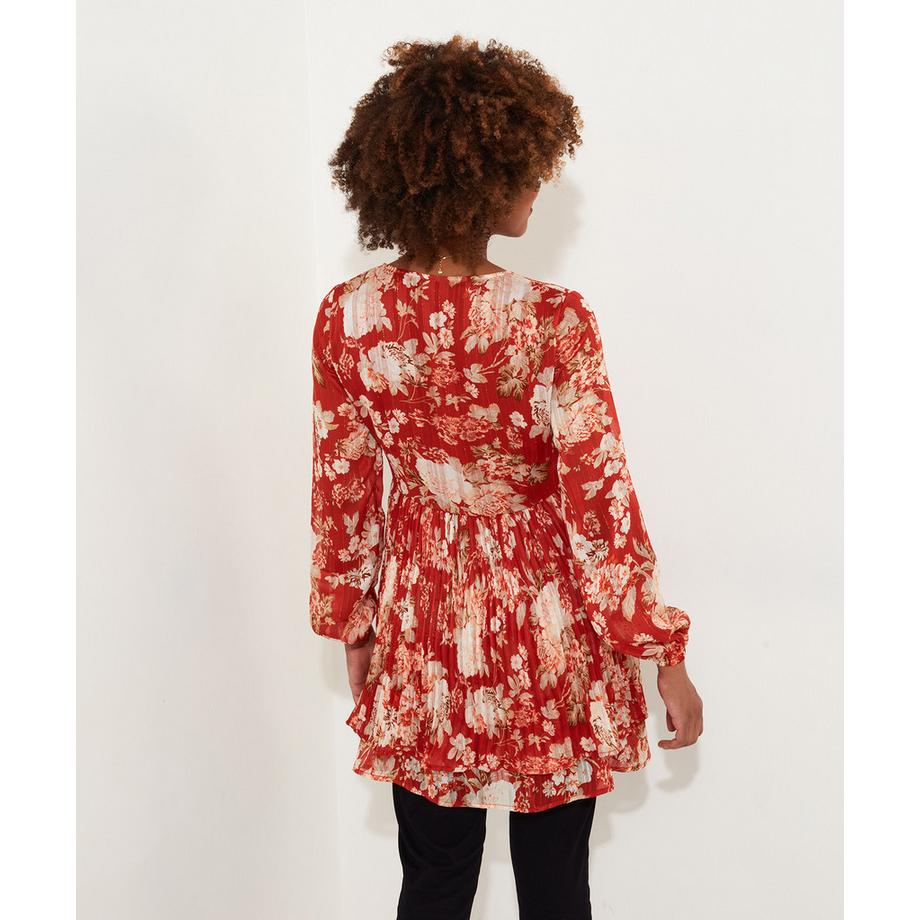 Joe Browns Mini Abito Plissettato Floreale  