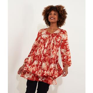 Joe Browns  Robe Mini Florale Plissée Volantée 