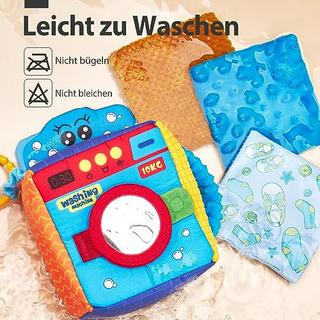 Activity-board  Baby Spielzeug 6 Monate Baby Tissue Box Spielzeug Spielzeug 6-12 Monate mit Sensorischen 