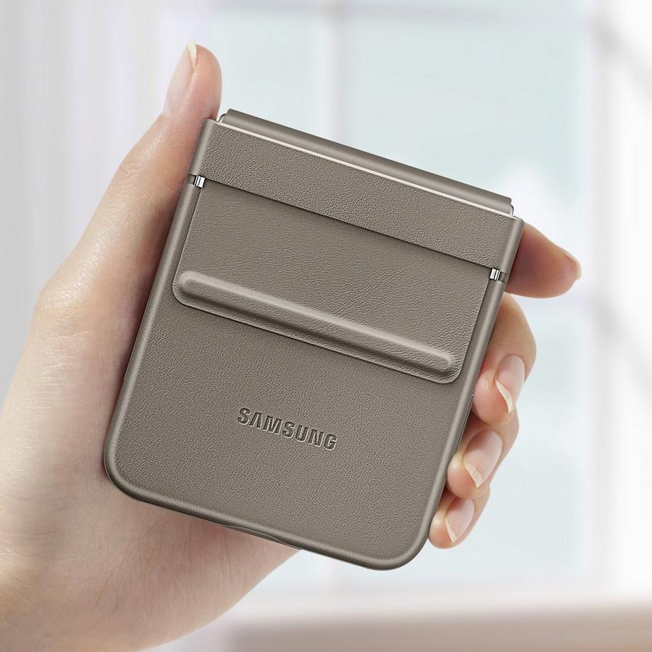 SAMSUNG  Cover originale Samsung Z Flip5 etoupe 