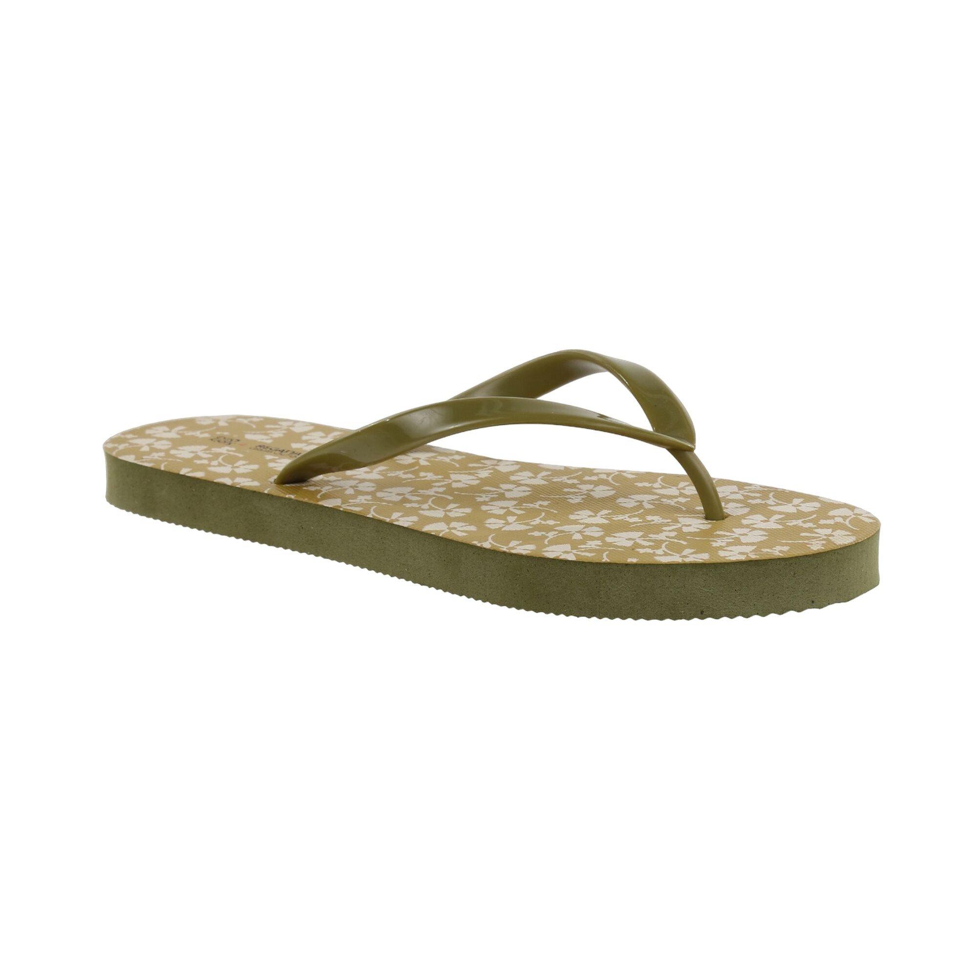 Image of Flipflops Orla Kiely, Petersilie Damen Gelb Bunt 39