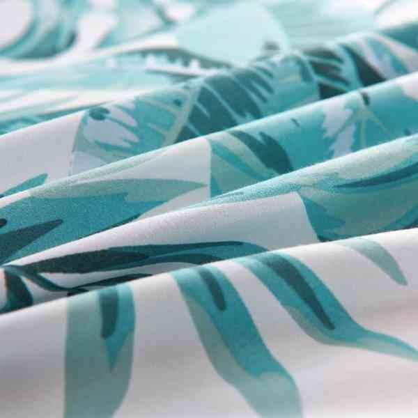 VidaXL Jeu de housse de couette Triangles 200x200/80x80 cm  