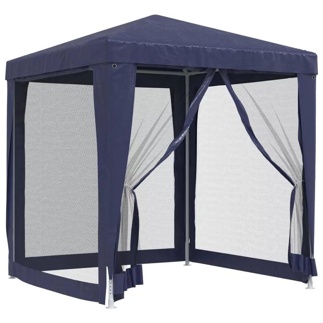 VidaXL - Partyzelt polyethylen, One Size, Blau