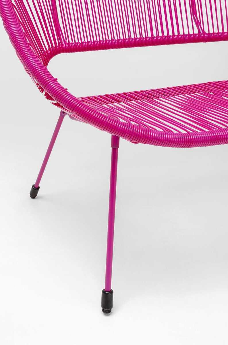 KARE Design Panchina Acapulco Mono rosa  