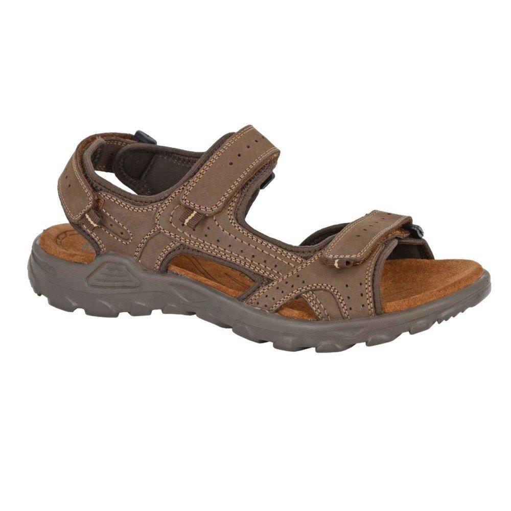Image of Sportsandalen, Leder Herren Braun 45.5