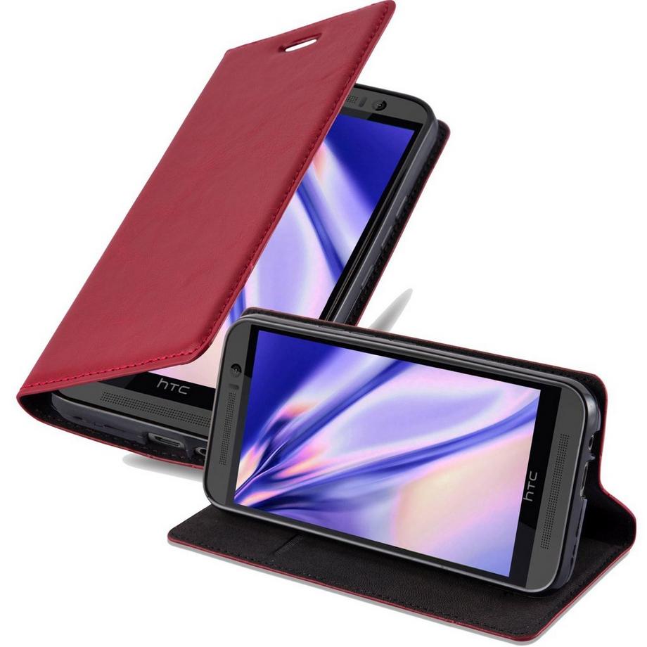 Cadorabo  Housse compatible avec HTC ONE M9 - Coque de protection avec fermeture magnétique, fonction de support et compartiment pour carte 