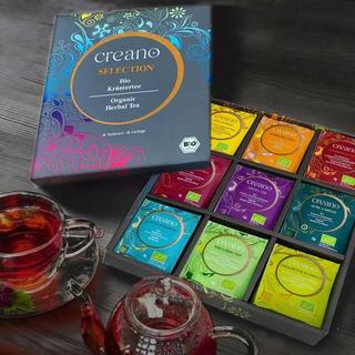 Creano Creano SELECTION, Bio-Kräutertee, 45 Teebeutel im Geschenkkarton  