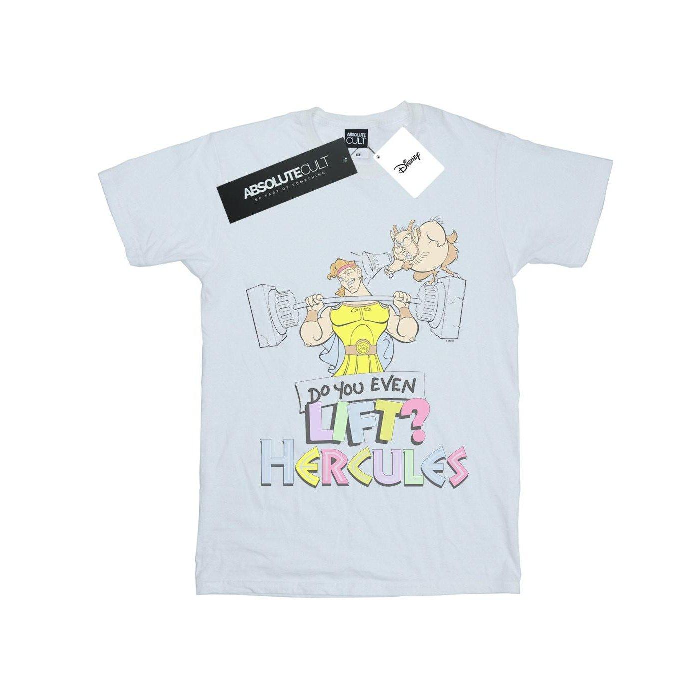 Image of Hercules Do You Even Lift? Tshirt Unisex Weiss 152-158