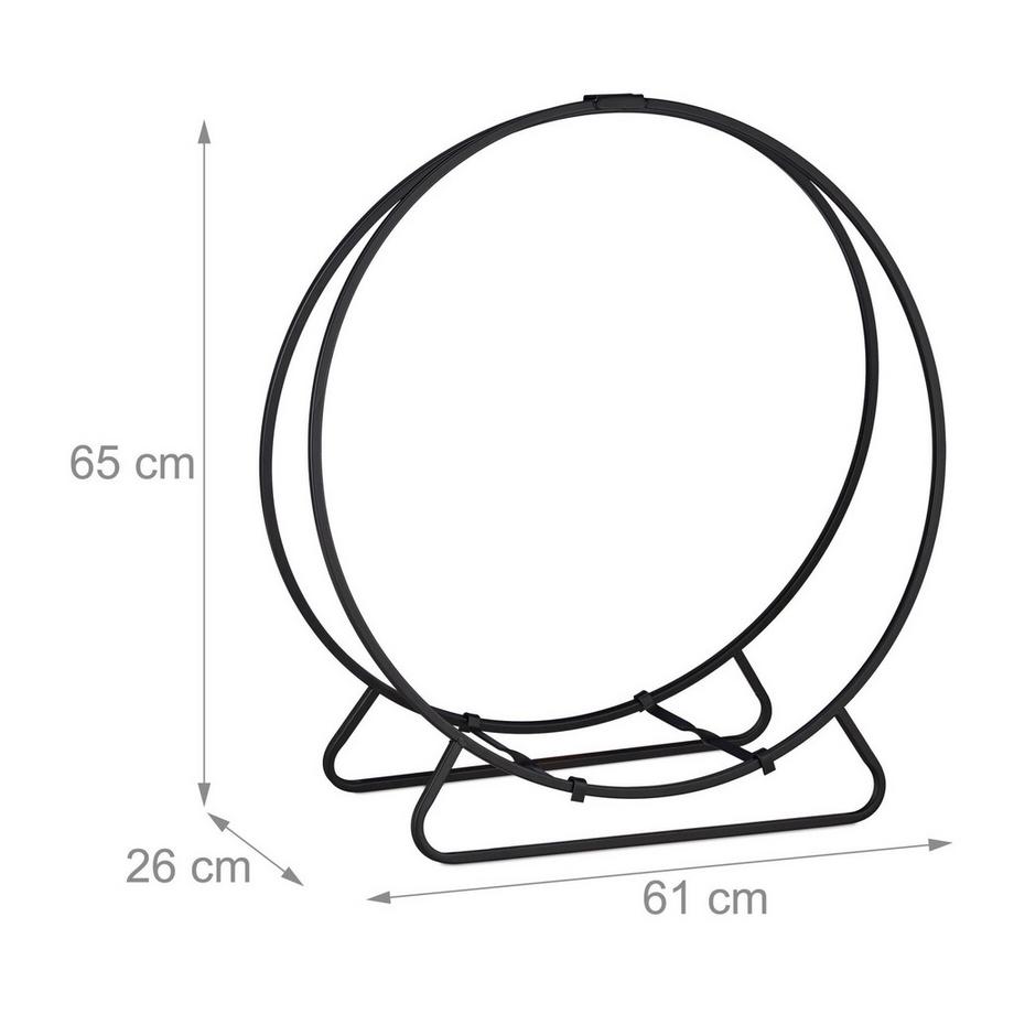 B2X  Étagère ronde en bois 