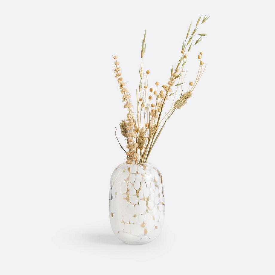 La Redoute Intérieurs Vase Miaro aus Glas mit Fleckenmuster  