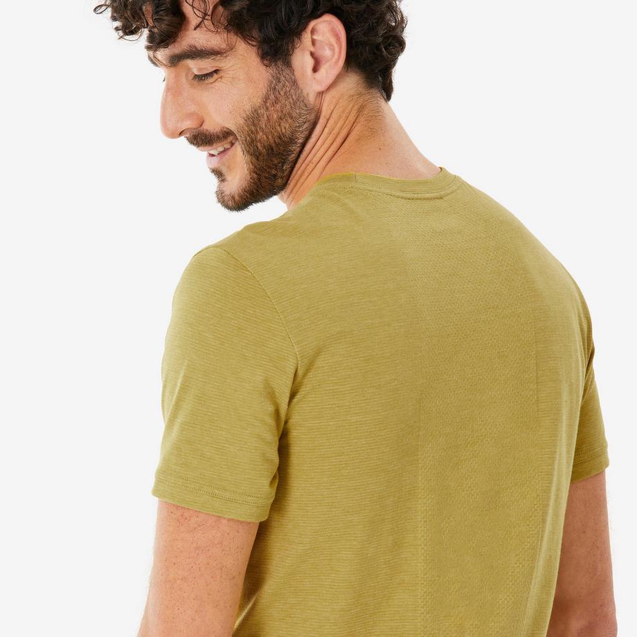 QUECHUA  Kurzarmshirt  Regular Fit Baumwolle 