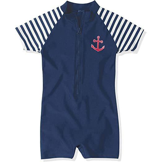 Playshoes  maillot de bain 1 pièce avec protection uv enfant maritime 