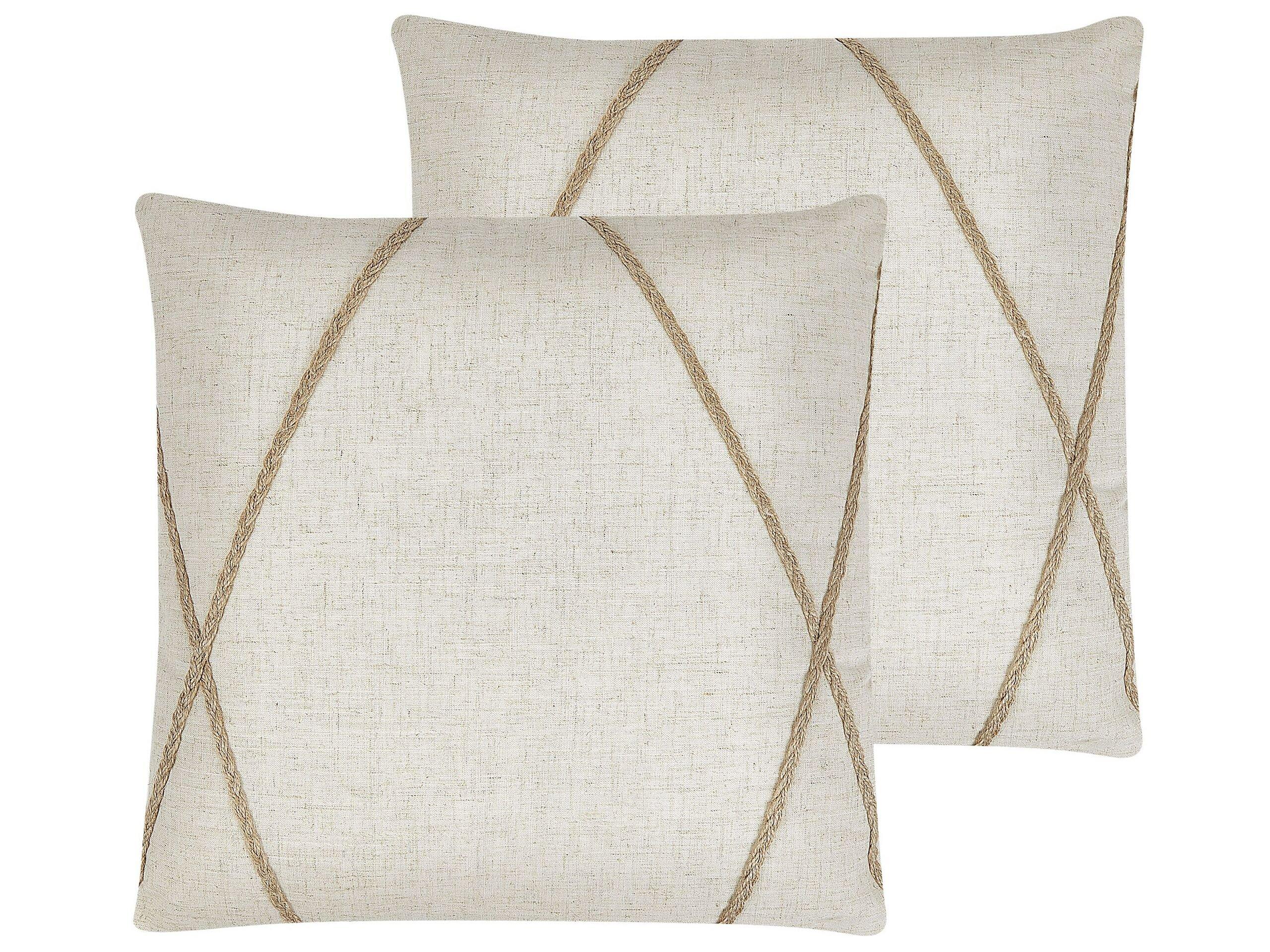 Image of Kissen 2er Set aus Polyester Modern LICUALA Kissen 2er Set aus Polyester Modern LICUALA