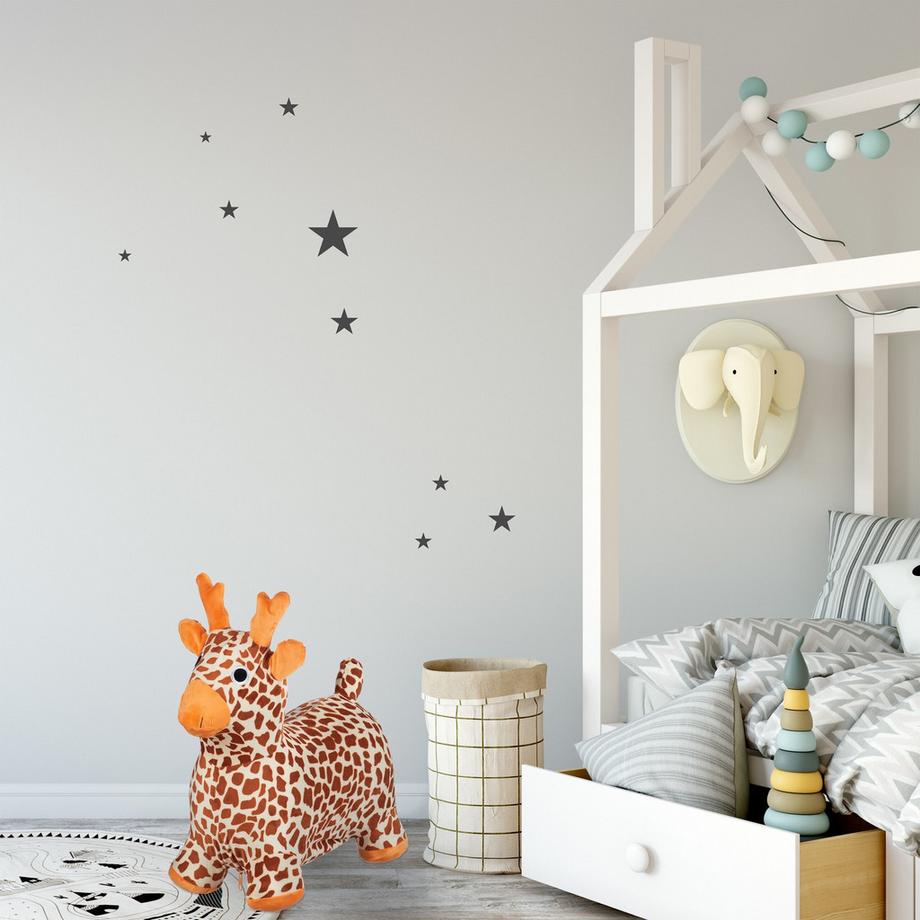 B2X  Hüpftier Giraffe mit Mütze 