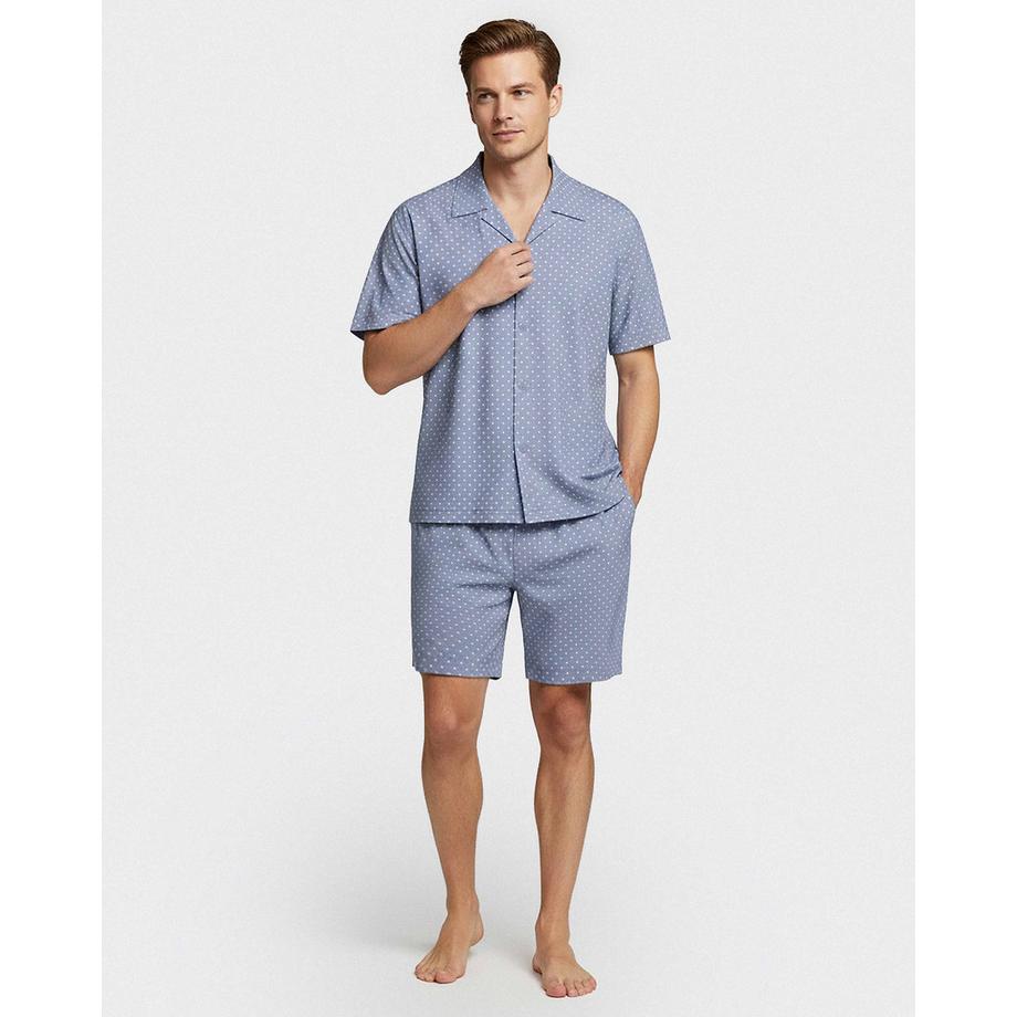 Impetus  Kurzer -Pyjama aus Baumwolle mit Knöpfen 