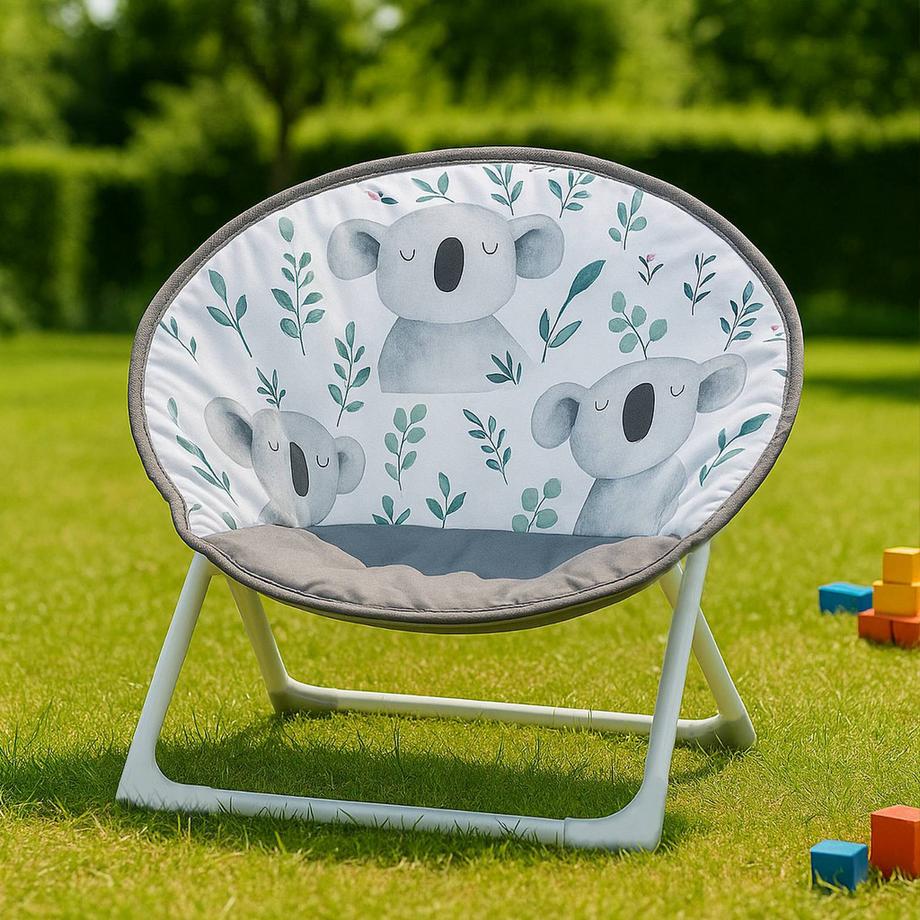 Northix  Chaise pliante pour enfants, siège rembourré 