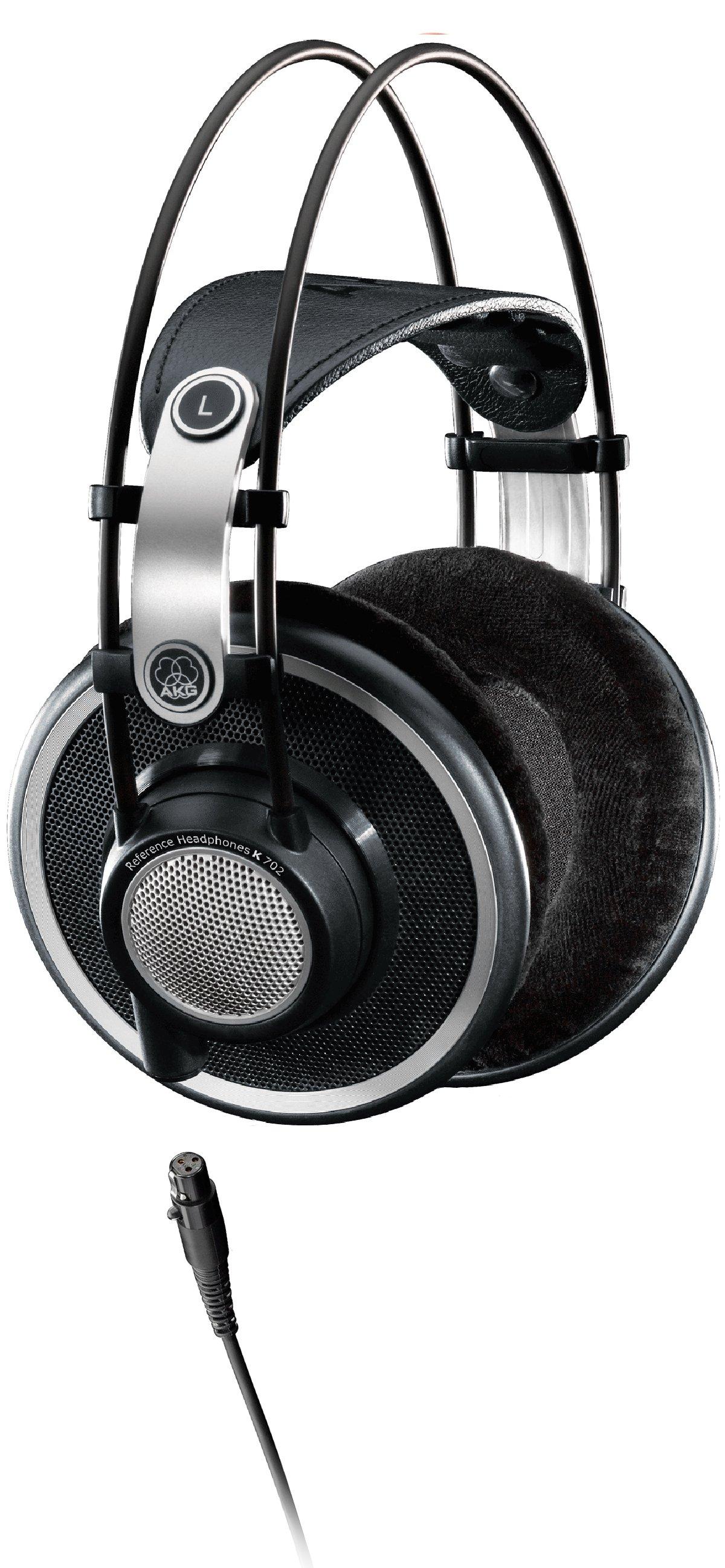 AKG  AKG K702 écouteur/casque Écouteurs Avec fil Arceau Musique Noir, Gris 