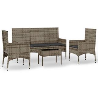 VidaXL Garten lounge set poly-rattan  