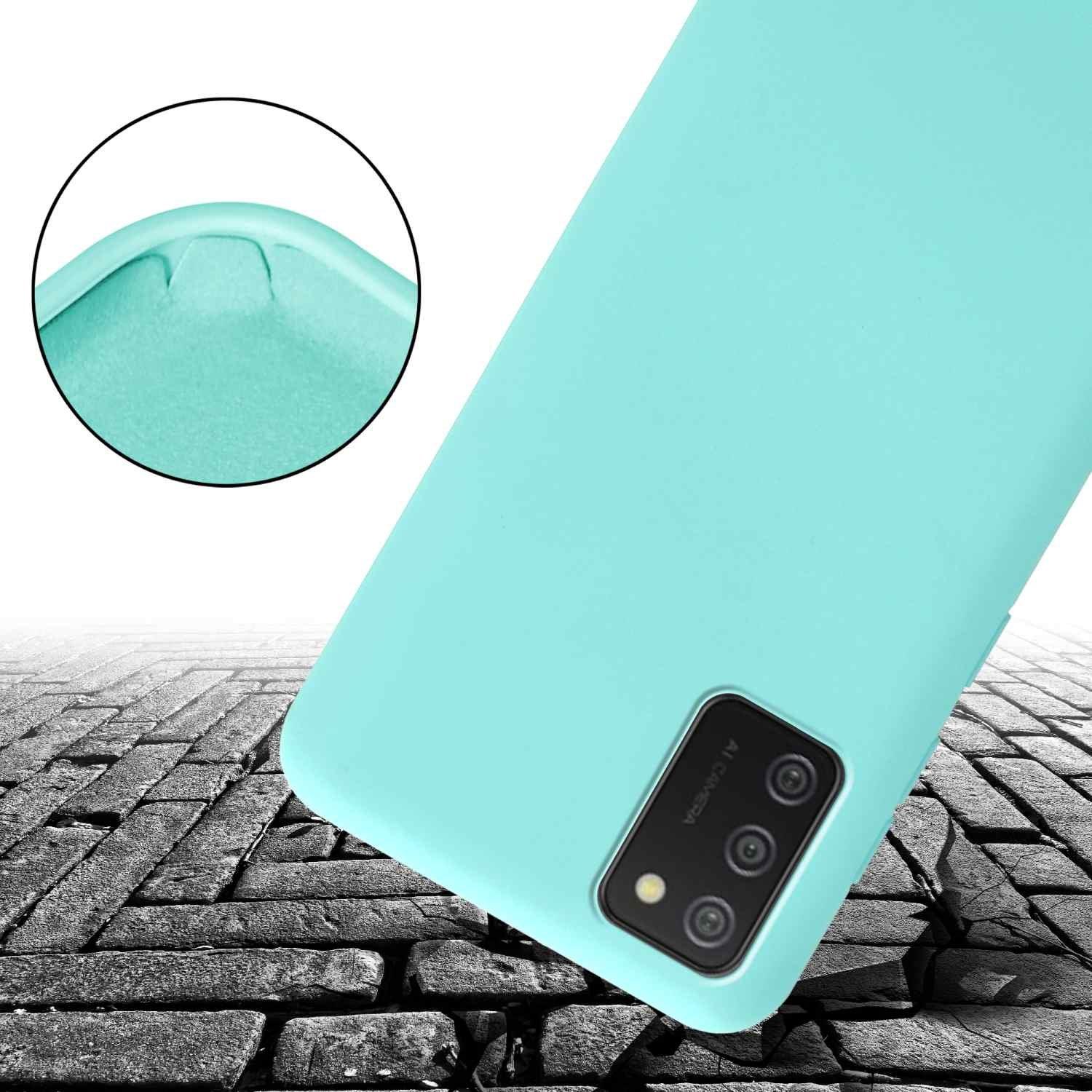 Cadorabo  Chaîne de téléphone portable compatible avec Samsung Galaxy A02s - Coque de protection en silicone avec cordelette réglable 