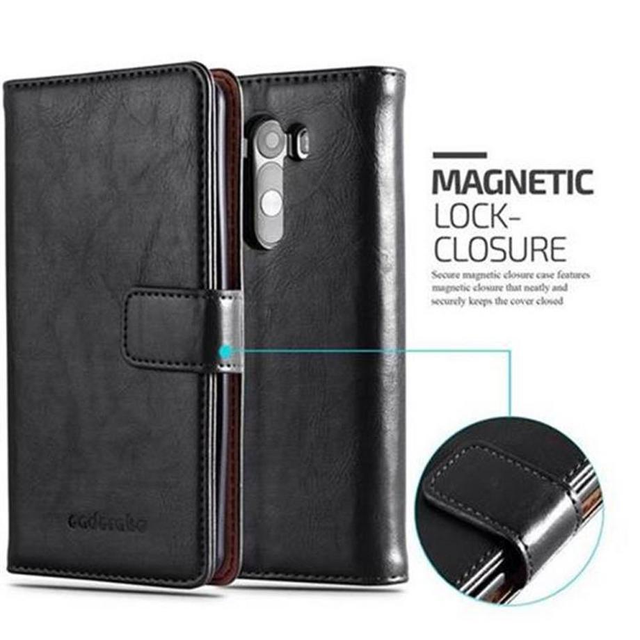 Cadorabo  Housse compatible avec LG G3 - Coque de protection avec fermeture magnétique, fonction de support et compartiment pour carte 