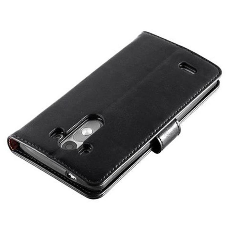 Cadorabo  Housse compatible avec LG G3 - Coque de protection avec fermeture magnétique, fonction de support et compartiment pour carte 