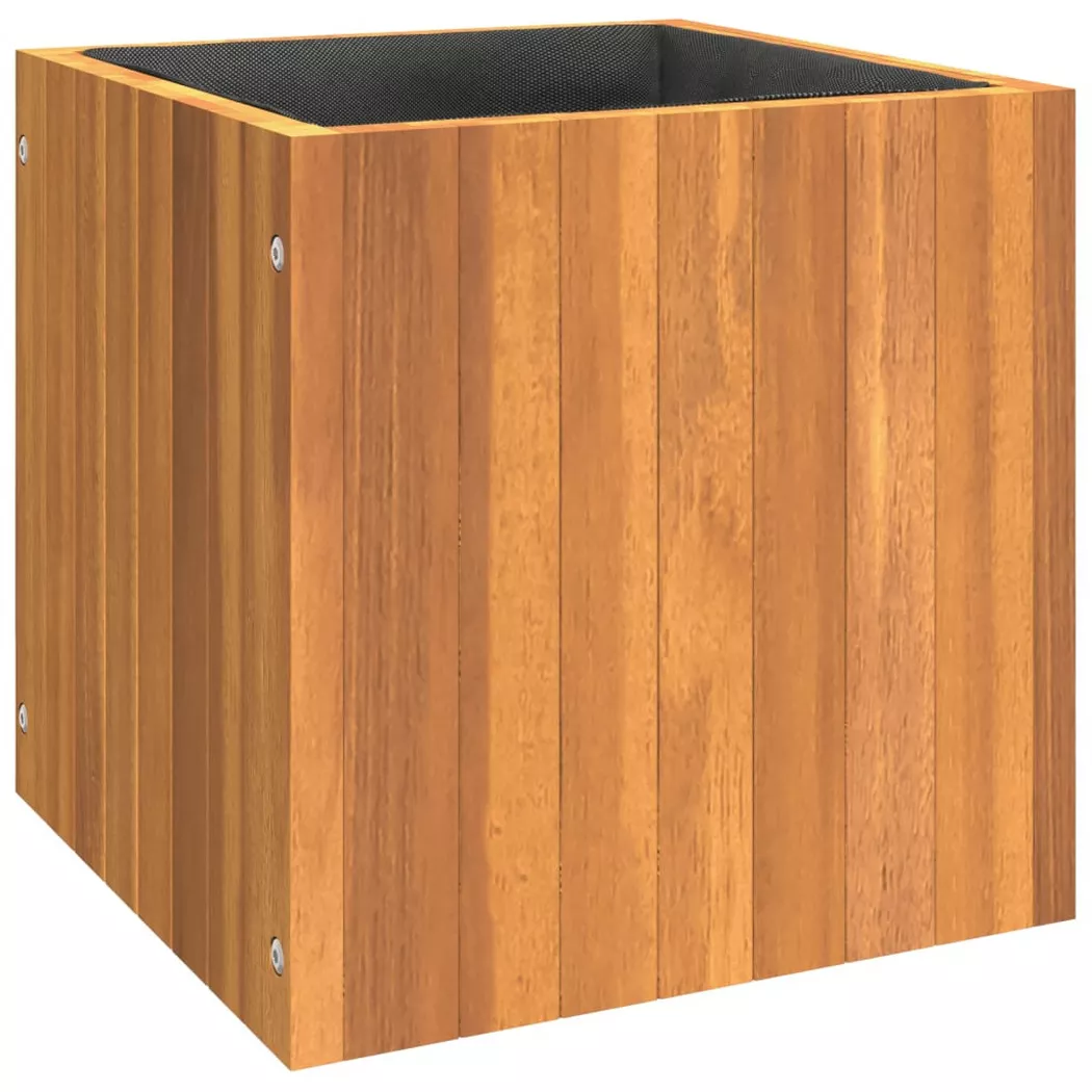 VidaXL - Jardinière bois d'acacia, One Size, Marron