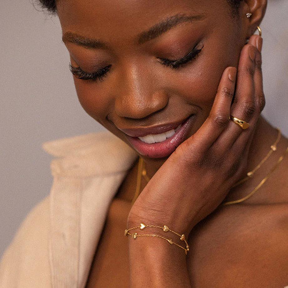 Purelei  Purelei Alohi Heart Armband gold 