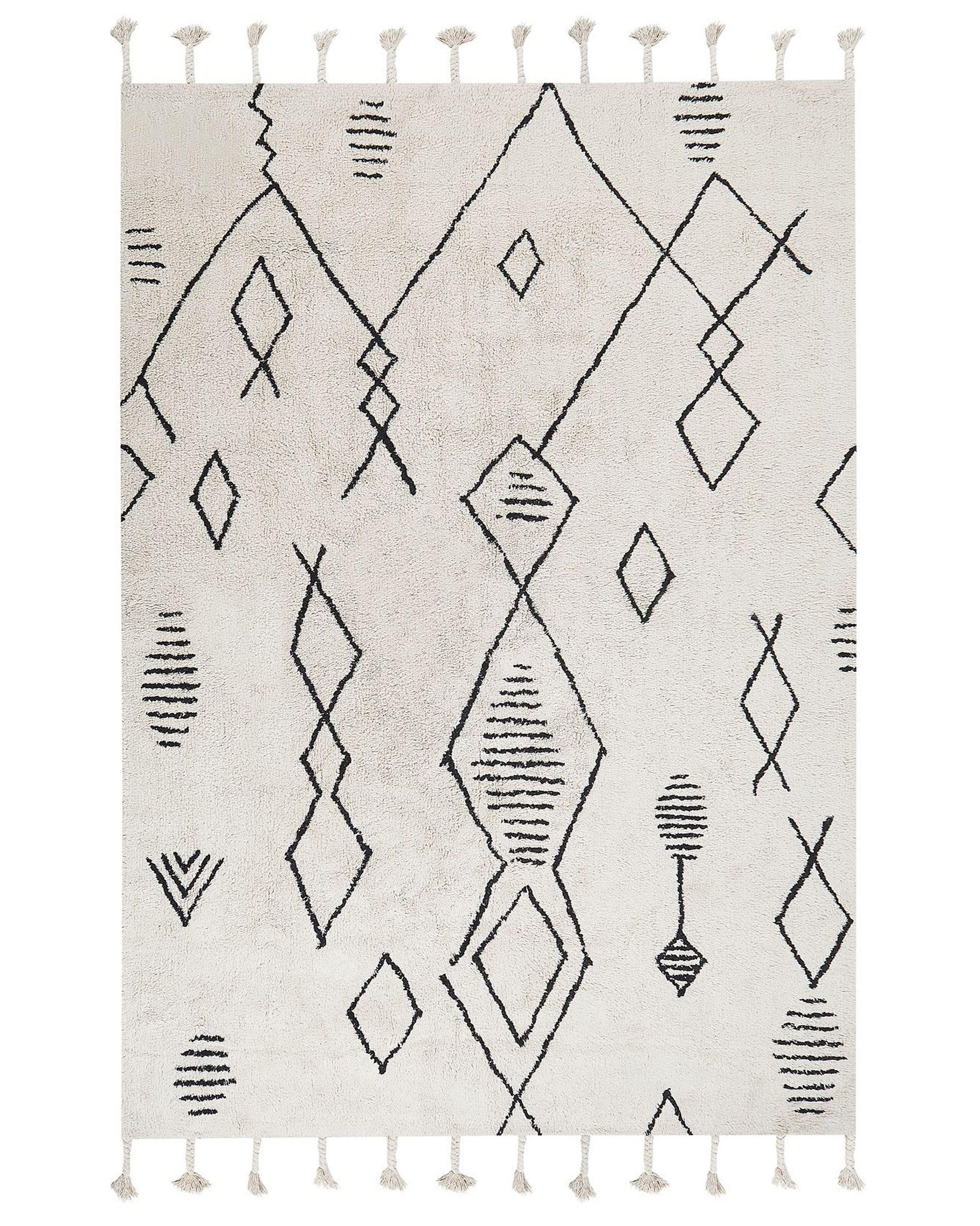 Beliani Tapis en Coton Boho KEBIR  