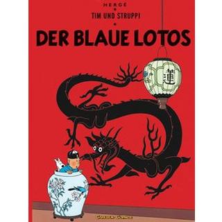 Tim und Struppi 4: Der Blaue Lotos Hergé Couverture rigide 