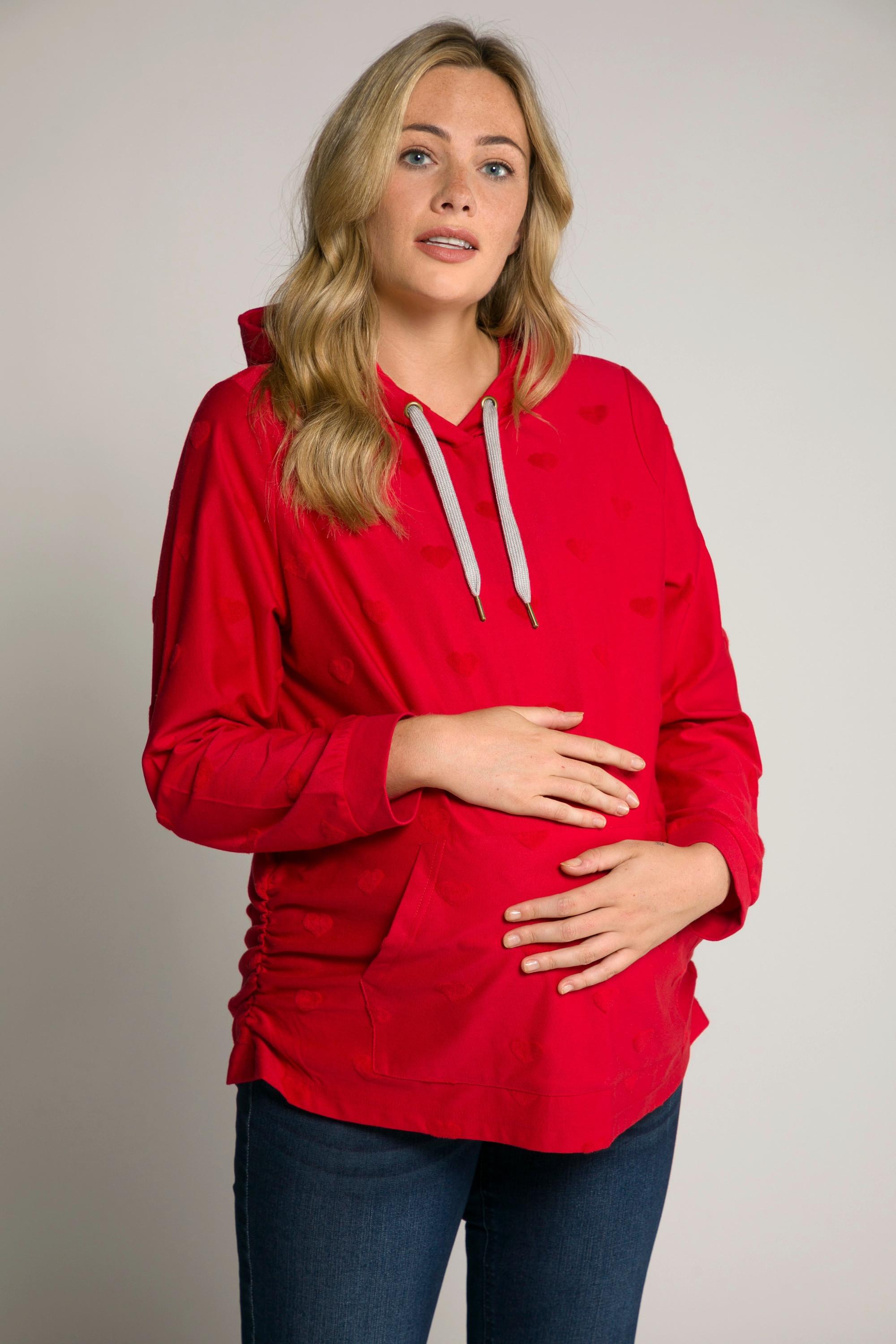 Ulla Popken  Bellieva Hoodie, Kapuze, Langarm 