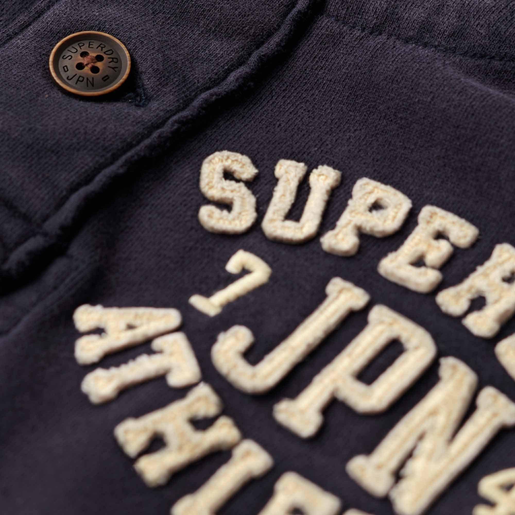 Superdry Vintage Athletic Henley Jumper  