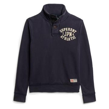 Sweat-shirt  Confortable à porter-Vintage Athletic Henley Jumper