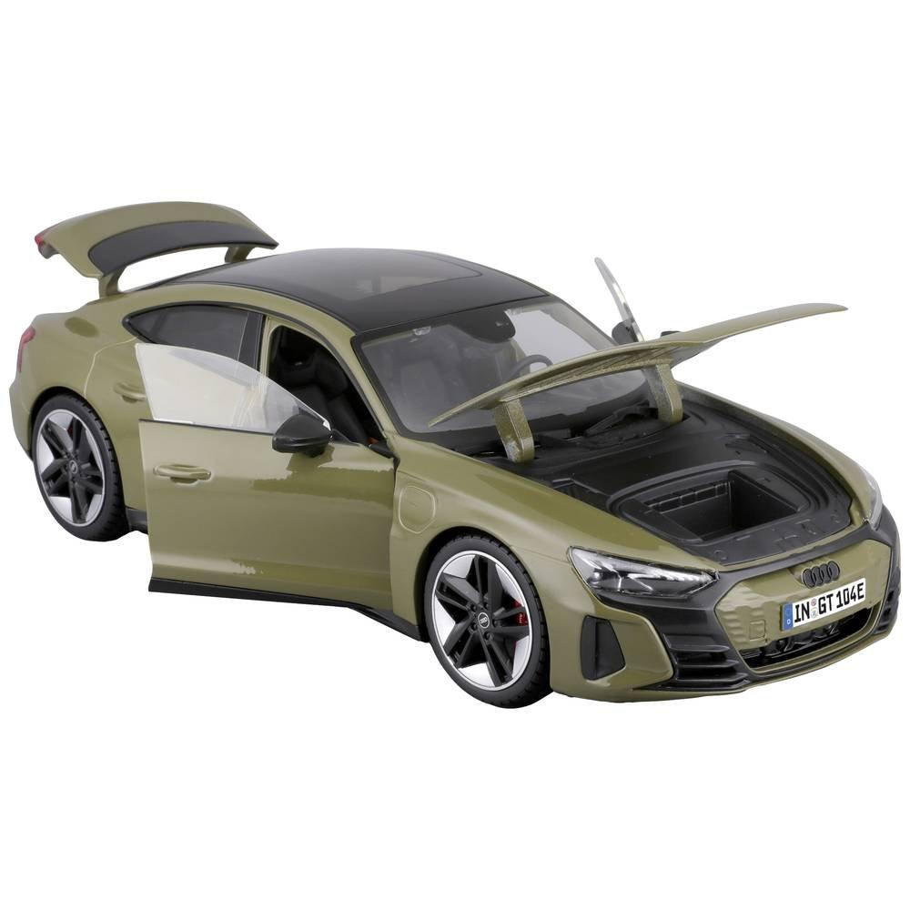 bburago  Audi RS e-tron GT 2022, tactical grün 1:18 Modellauto 