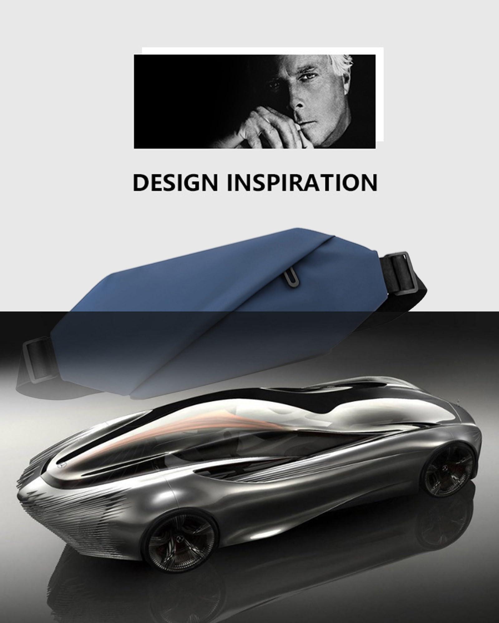 Only-bags.store Große wasserdichte PU Leder Gürteltasche  