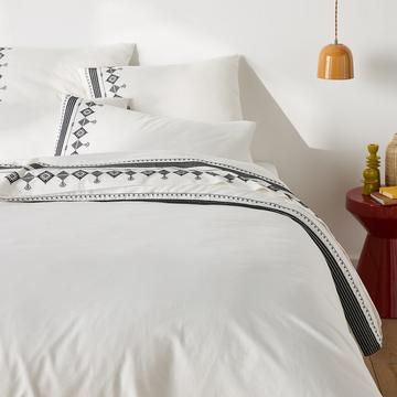 Housse de couette en coton lavé