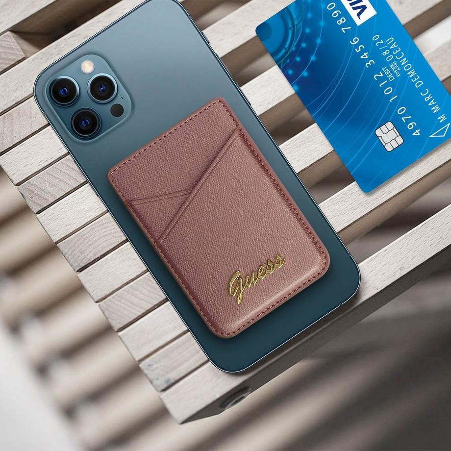 GUESS  Guess Saffiano Magsafe Kartenhalter 