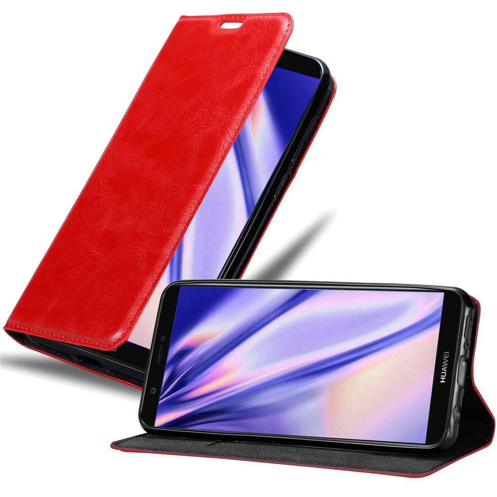 Image of Hülle für Huawei P SMART 2018 / Enjoy 7S Magnetverschluss, Kartenfach