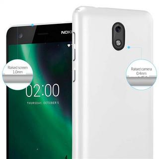 Cadorabo  Hülle für Nokia 2 2017 Hard Case in Metall Optik 